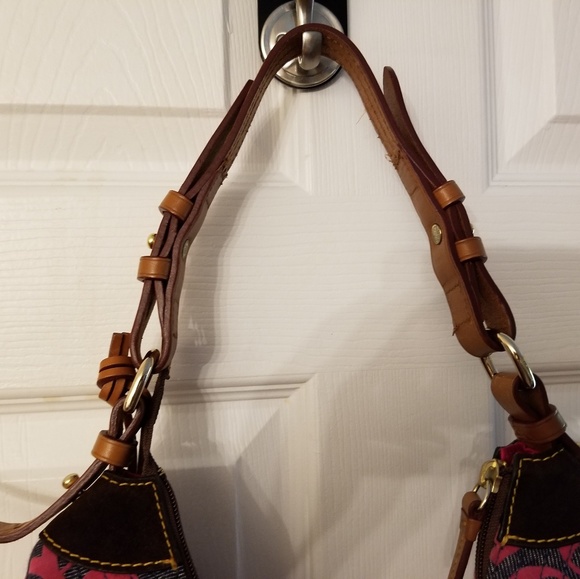 Used Dooney&B Jean's bag with D&B inscription. - Picture 3 of 8